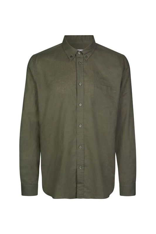 Samsøe Samsøe Liam BA Shirt 6971 Dusty Olive