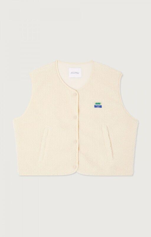 American Vintage Women Jacket Hoktown HOK16B Ecru