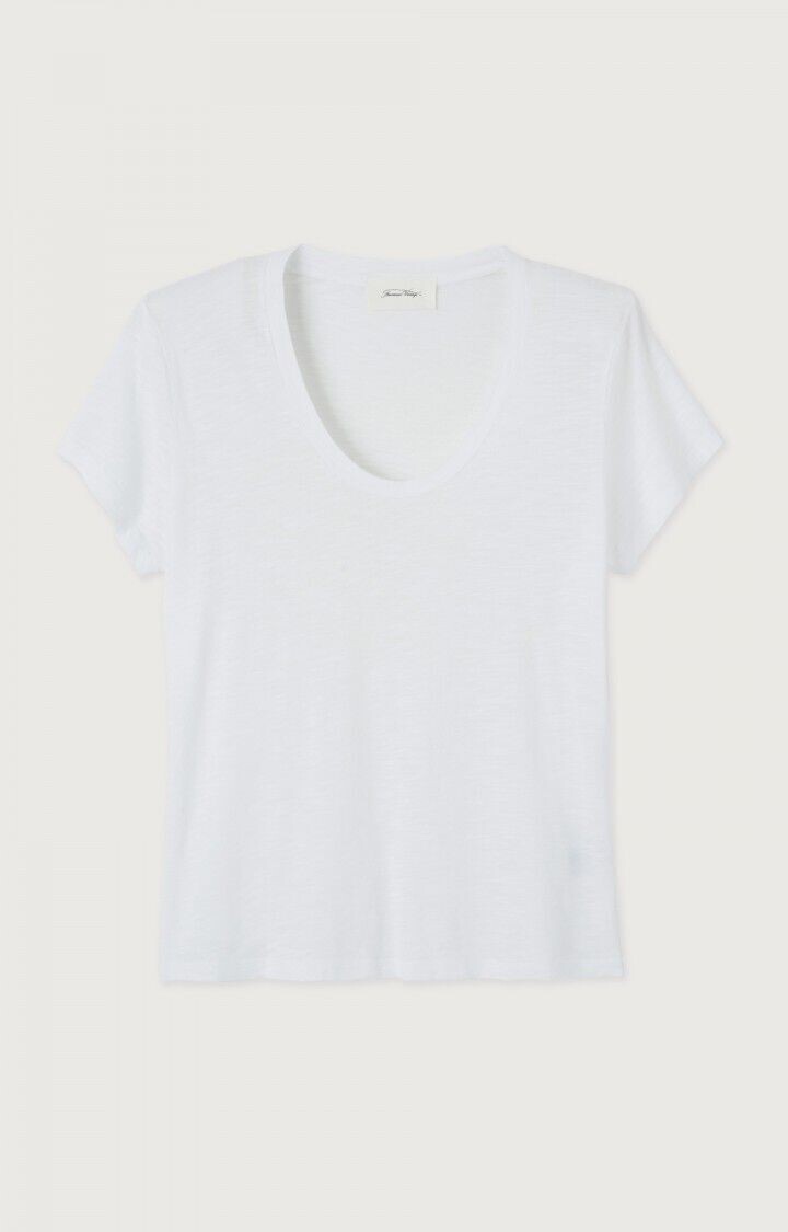 American Vintage Woman T-Shirt Jacksonville JAC48 White