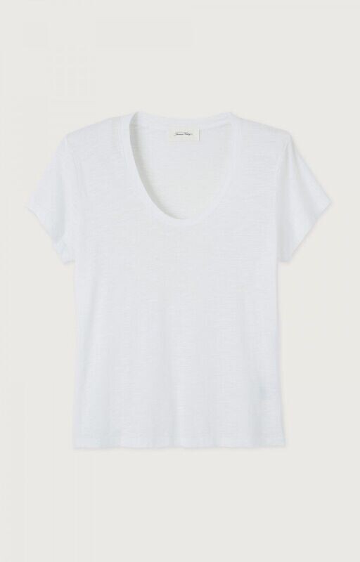 American Vintage Woman T-Shirt Jacksonville JAC48 White