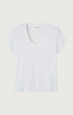 American Vintage Woman T-Shirt Jacksonville JAC48 White