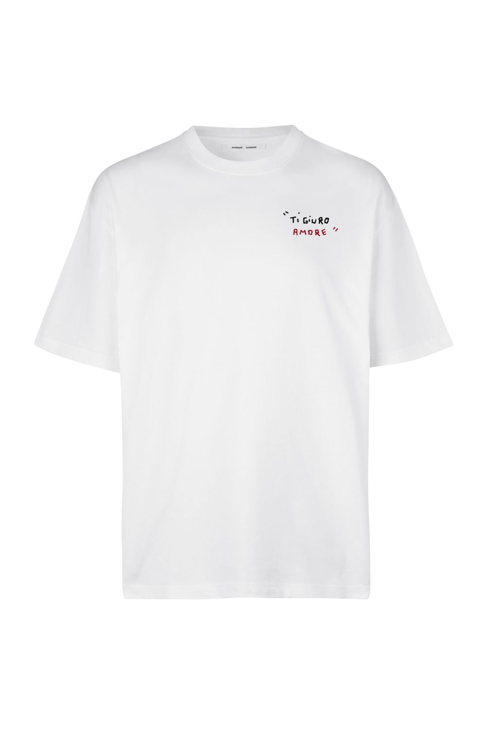 Samsøe Samsøe Sagiotto T-Shirt 11725 White Ti Giuro