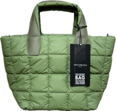 VeeCollective Berlin Porter Tote Small 115-201-394 Kale