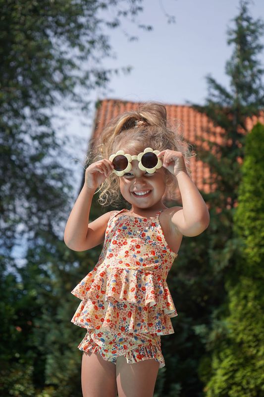 Konges Slojd KS5335 Sunglasses Junior Flower Banana Crepe OS