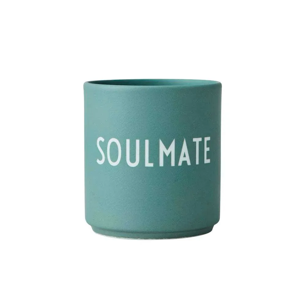 Design Letters Favourite Cup Soulmate Dark Green