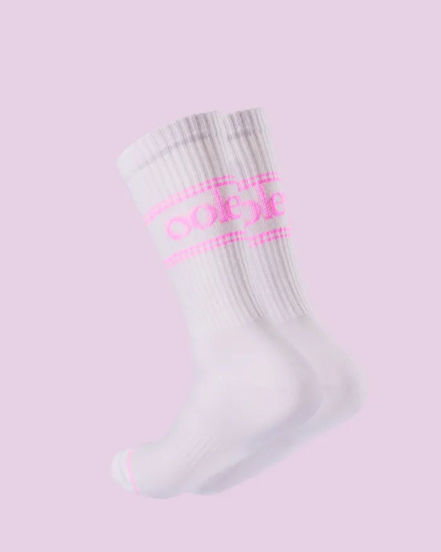 Ooley Socken Pastel Neon Pink