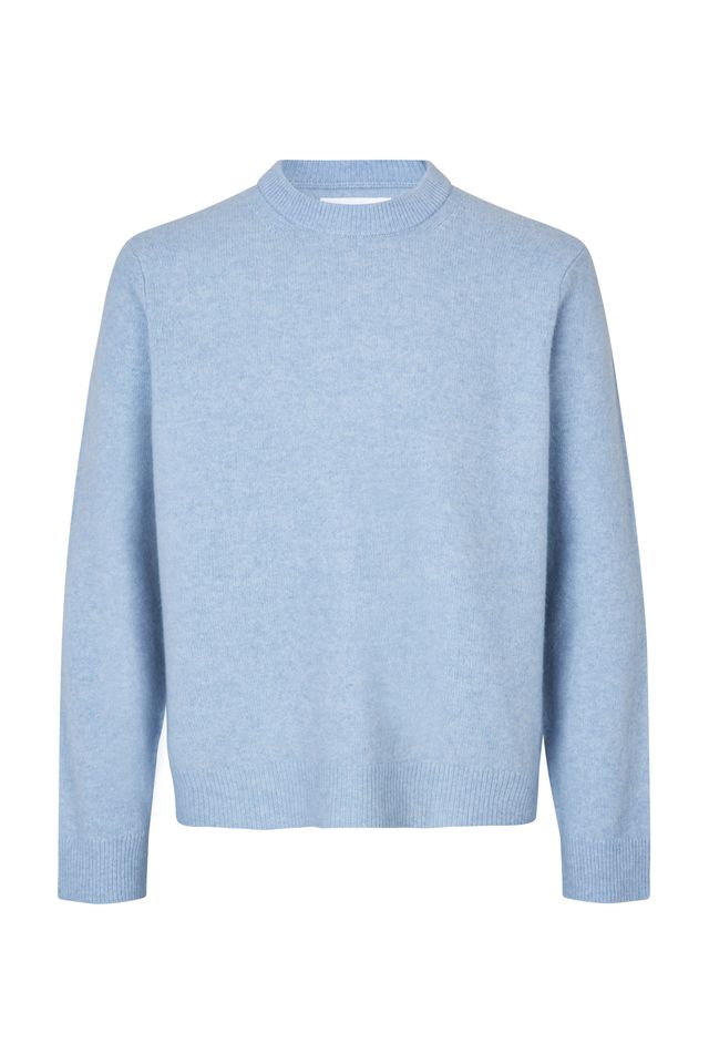 Samsøe Samsøe Isak Knit Sweater 15010 Subdued Blue