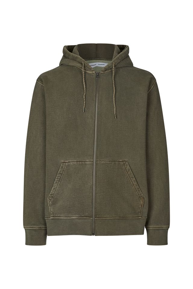 Samsøe Samsøe Sapigment Zip Hoodie 14485 Forest Night