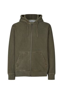Samsøe Samsøe Sapigment Zip Hoodie 14485 Forest Night