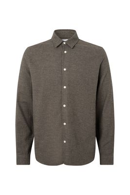 Samsøe Samsøe Liam NX Shirt 14039 Major Brown Mel. Samsøe Samsøe Liam NX Shirt 14039 Major Brown Mel.