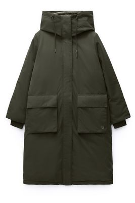 Embassy of Bricks and Logs Cassis Utility Parka Black Olive 24331614-1