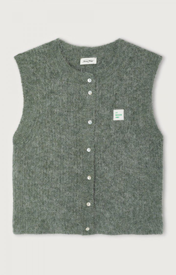 American Vintage Damencardigan East Schildkröte Meliert EAST19MCE25