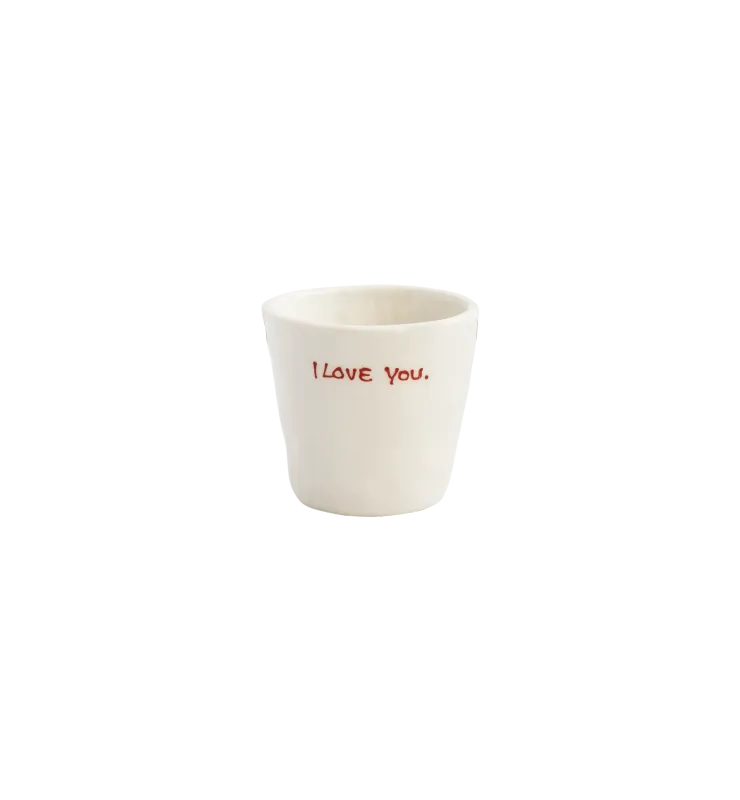 Anna + Nina I love you Espresso Cup