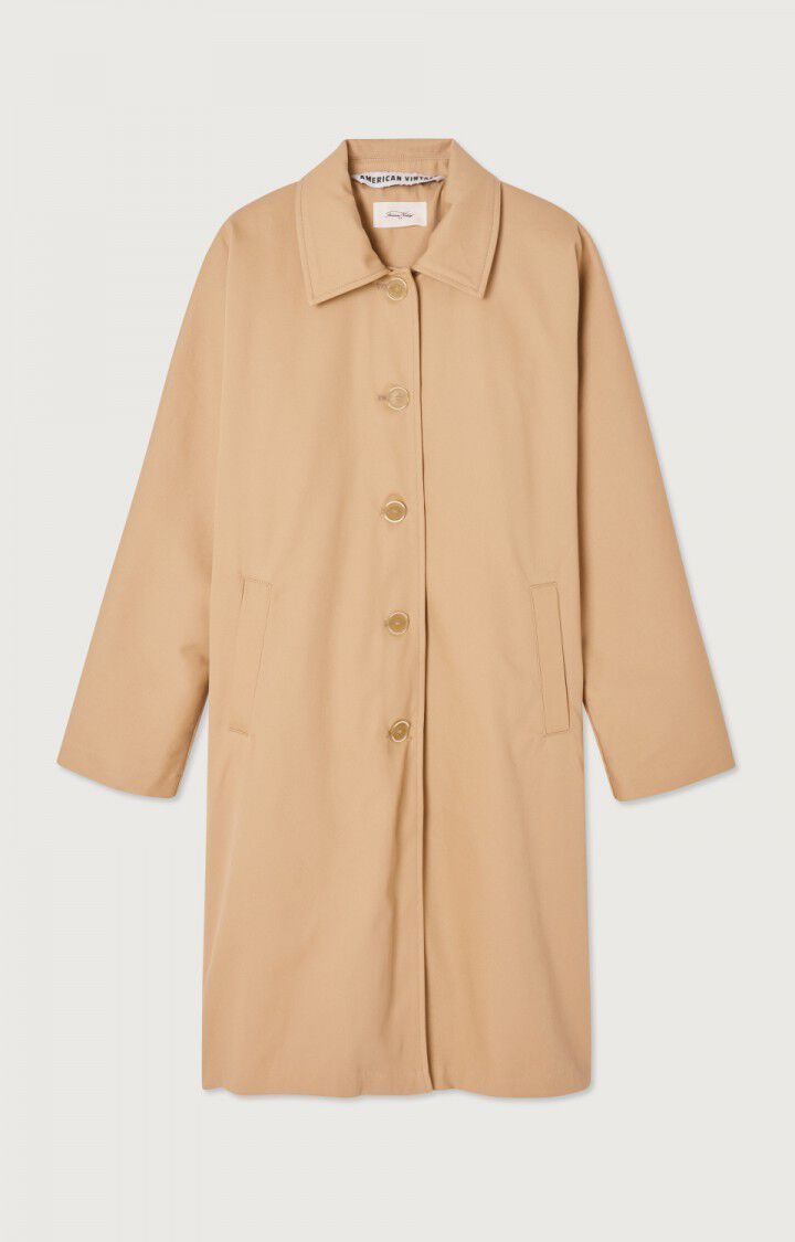 American Vintage Damentrenchcoat Gozzy Sesame GOZ17AE25