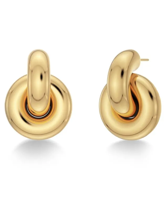 Edblad Redondo Studs L Gold 122590
