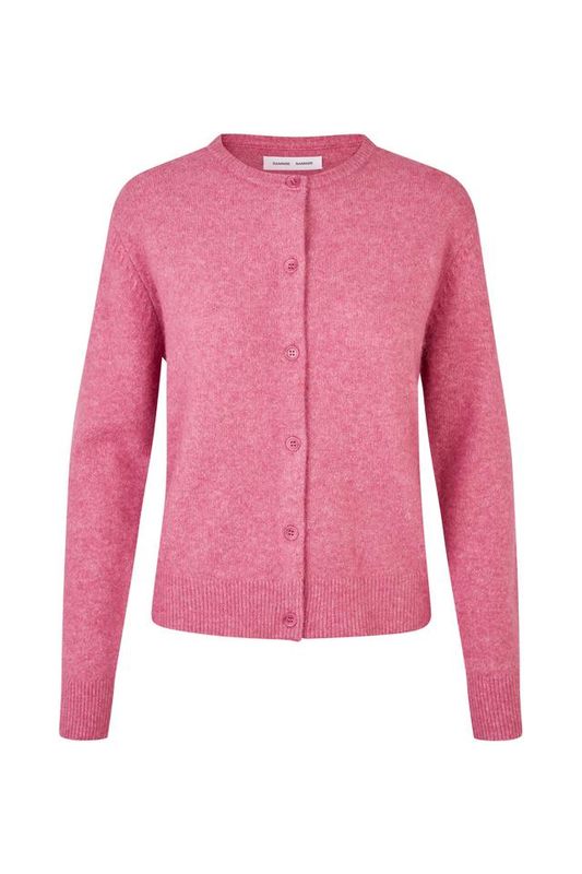 Samsøe Samsøe Nor Short Cardigan7355 Rose Wine