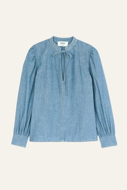 Ba&amp;sh Blouse Kuka Lightusedblue 1E25KUKA
