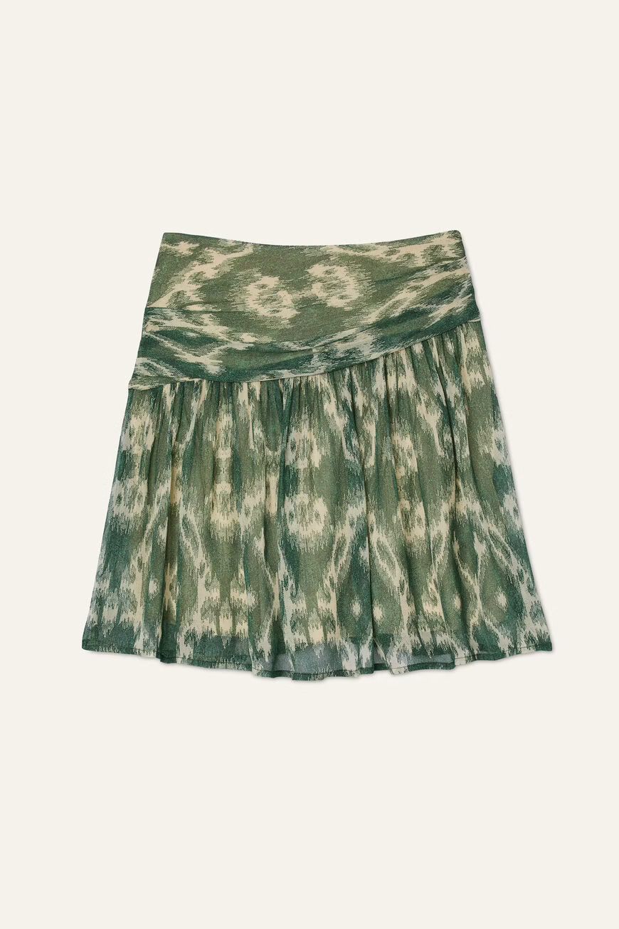Ba&amp;sh SKirt Mina Grün 1E25MINA