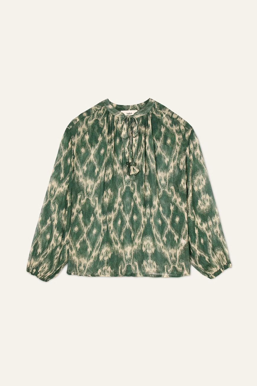Ba&amp;sh Blouse Menaelle Grün 1E25MENA
