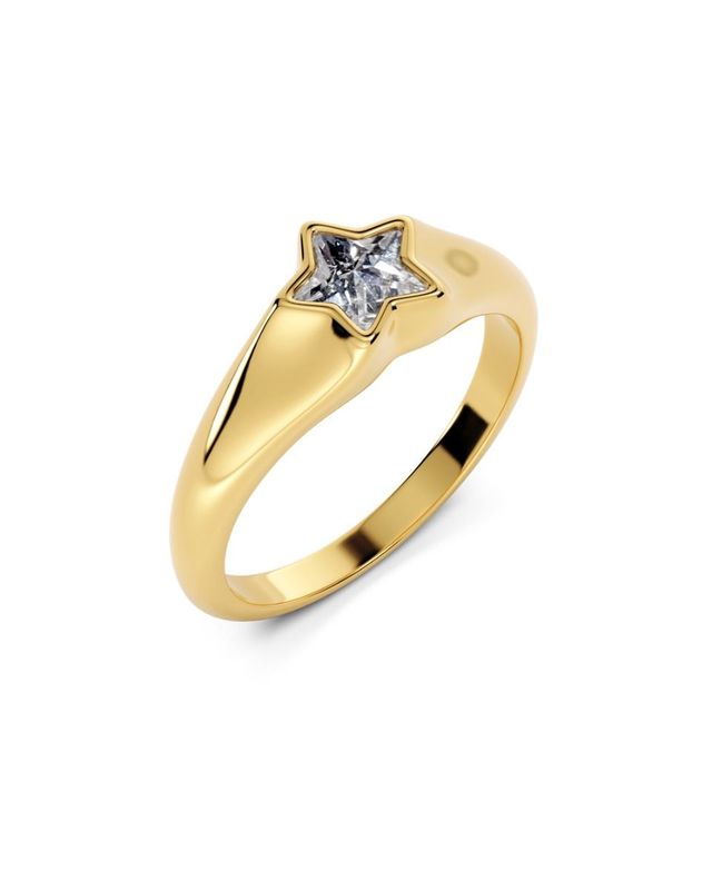 Edblad Star Sparkle Ring Gold 127594