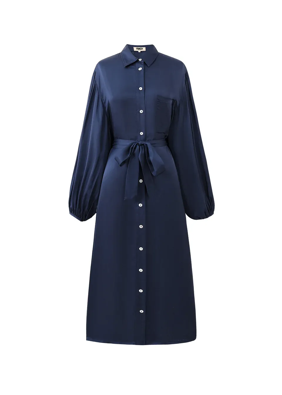 FRNCH Kleid Adile Marineblaue