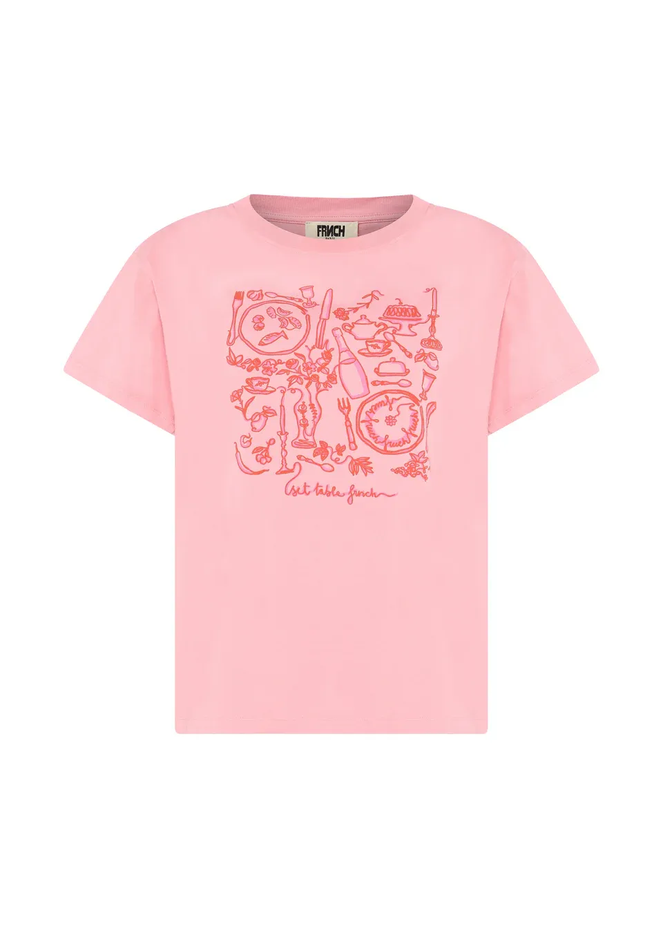 FRNCH T-Shirt Ipheion Rosa