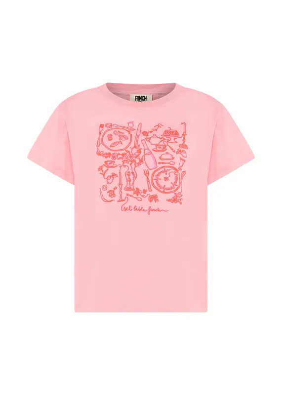 FRNCH T-Shirt Ipheion Rosa
