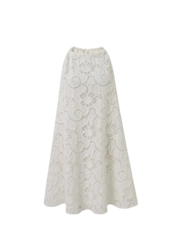 FRNCH Kleid Afnane Weiß
