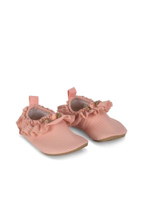 Konges Sløjd Fleuri Badeschuhe Powder Pink KS102631