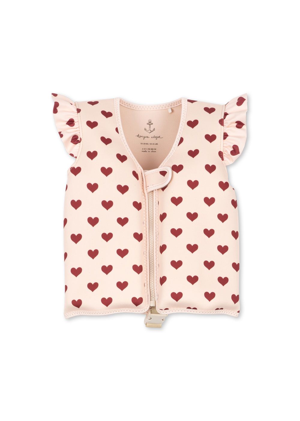 Konges Sløjd Avery Schwimmwest Amour Rouge KS102695