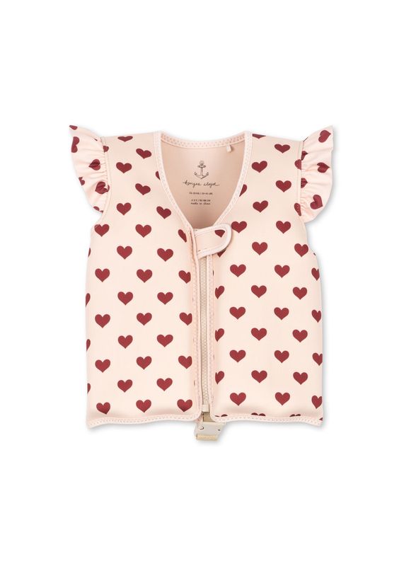 Konges Sløjd Avery Schwimmwest Amour Rouge KS102695