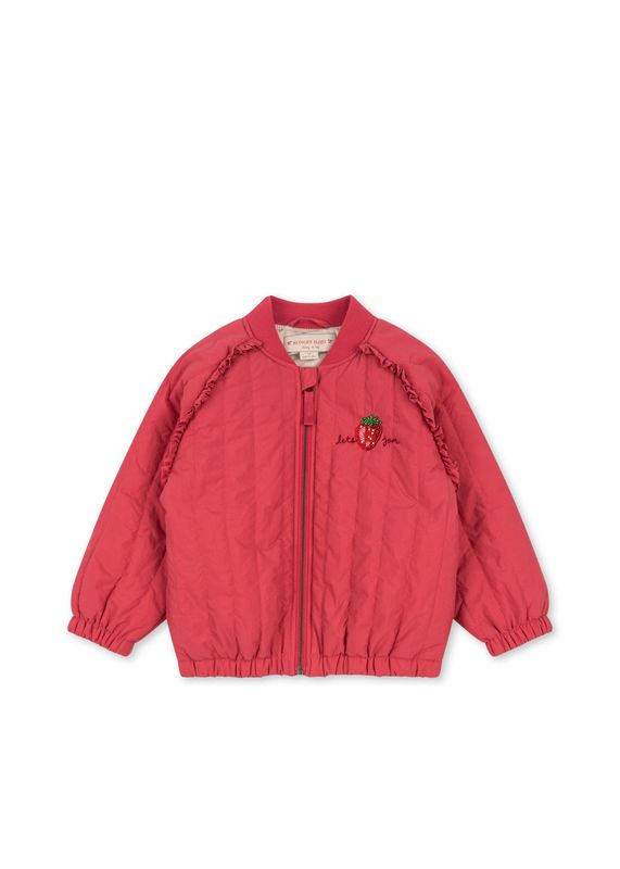 Konges Sløjd Juno Sparkle Bomberjacke Raspberry Wine KS102314