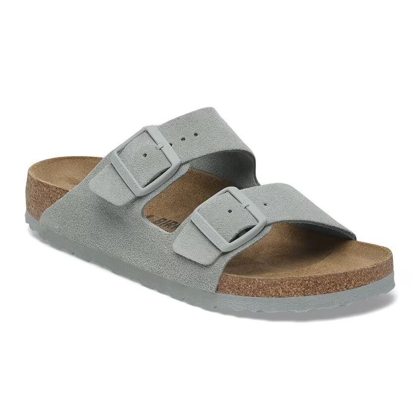Birkenstock Arizona Verloursleder Pure Sage Schmale Weite 1029215