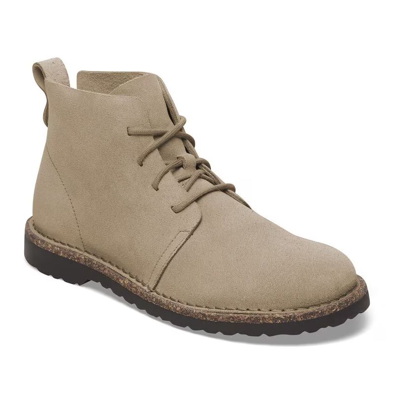 Birkenstock Uppsala Mid Veloursleder Taupe Normale Weite 1028155