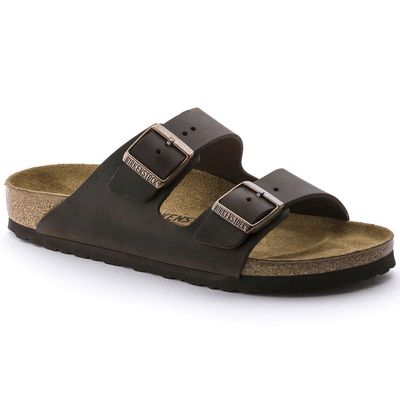 Birkenstock Arizona Nubukleder Geölt Habana Normale Weite 0052531