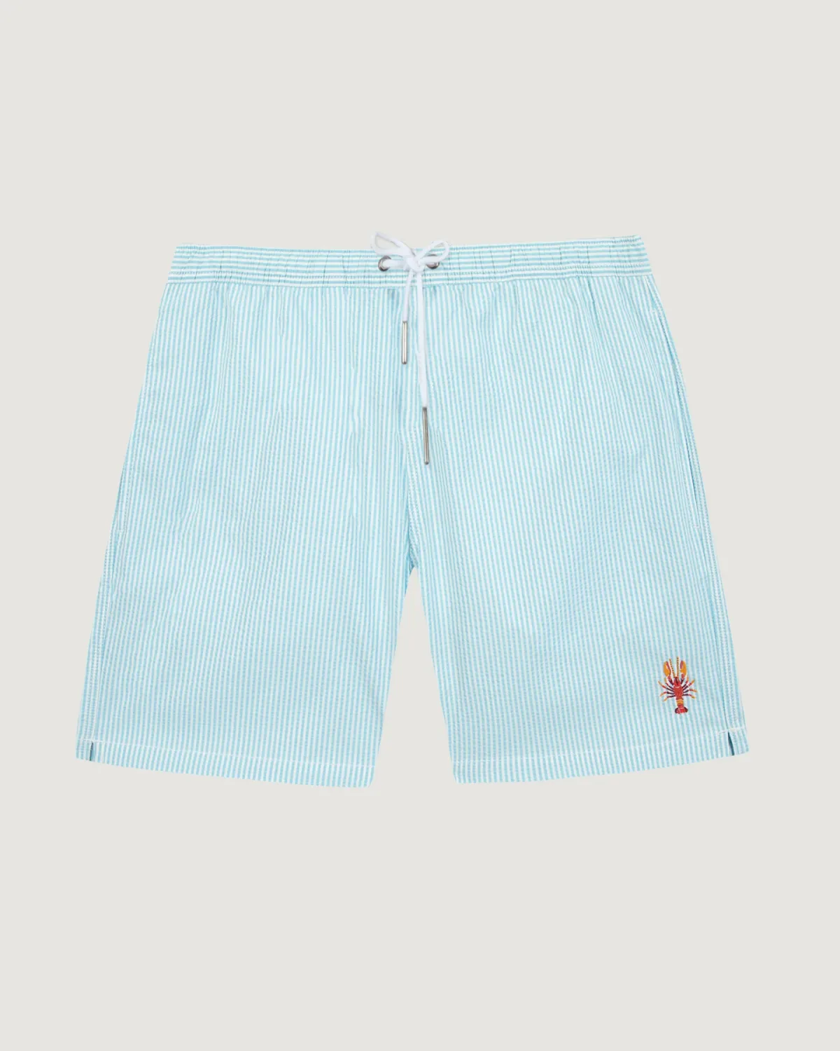 Maison Labiche Swimshorts Maillot Lobster Water Green White QMMAILLOTLOBST