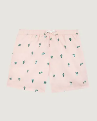 Maison Labiche Swimshorts Maillot Palm Tree Apricot Palm Tree WMMAILLOTPALM
