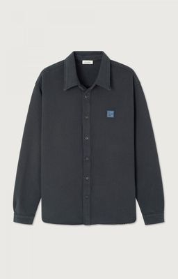 American Vintage Herrenhemd Afaz Kohlenstoff Vintage MAFA06BH25