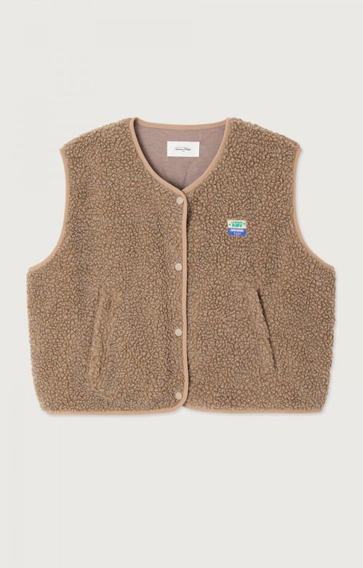 American Vintage Damenjacke Hoktown Muskatnuss Meliert HOK16BH25