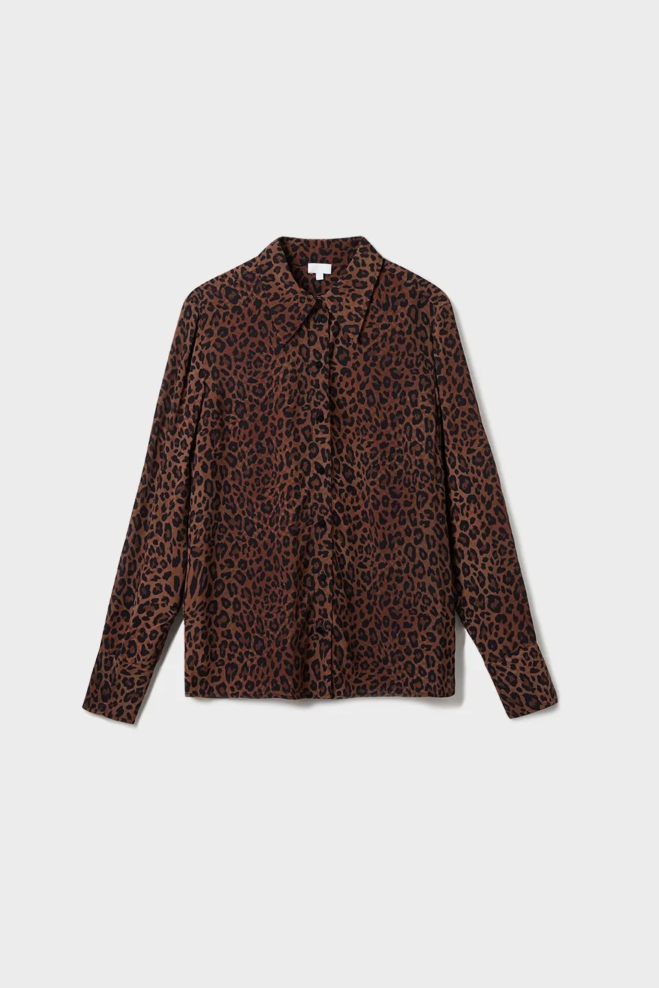 Lala Berlin Blouse Bea Viscose Dark Brown Leo