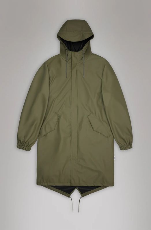 Rains Fishtail Parka Marsh 18140 W3