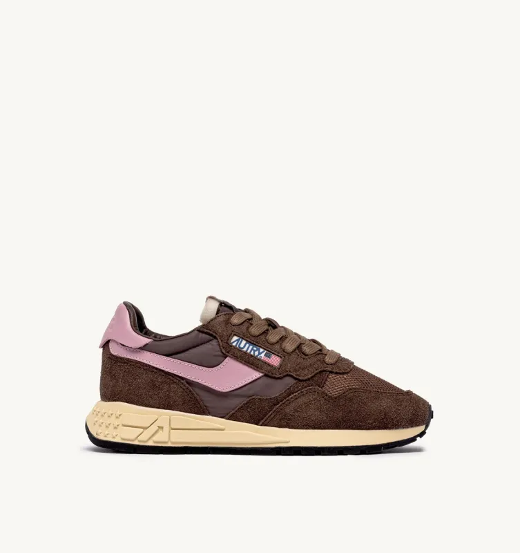 Autry Sneaker Reelwind aus Nylon Wildleder und Leder in Plugh und Zephyr WWLW UT12
