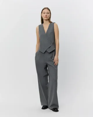 Sofie Schnoor Virginia Vest Grey Melange S253185