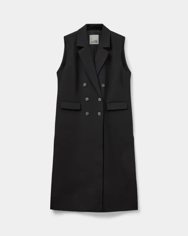 Sofie Schnoor Elisabeth Vest Black S253335