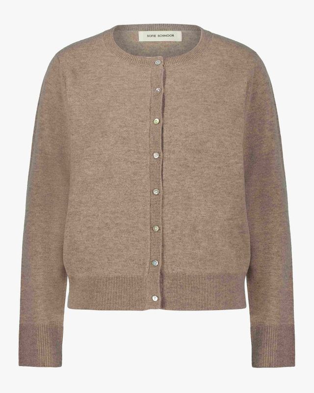 Sofie Schnoor Cardigan Brown Melange SNOS431