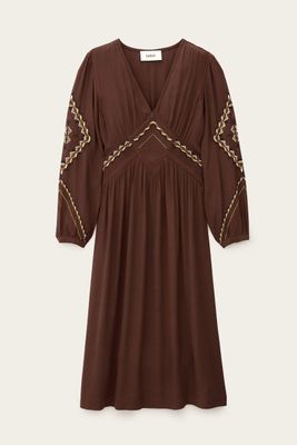 Ba&amp;sh Tany Dress Chocolate 1H25TANY