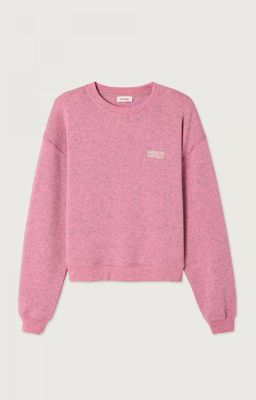 American Vintage Damensweatshirt Evona Melierte Süssigkeit EVO03AH25