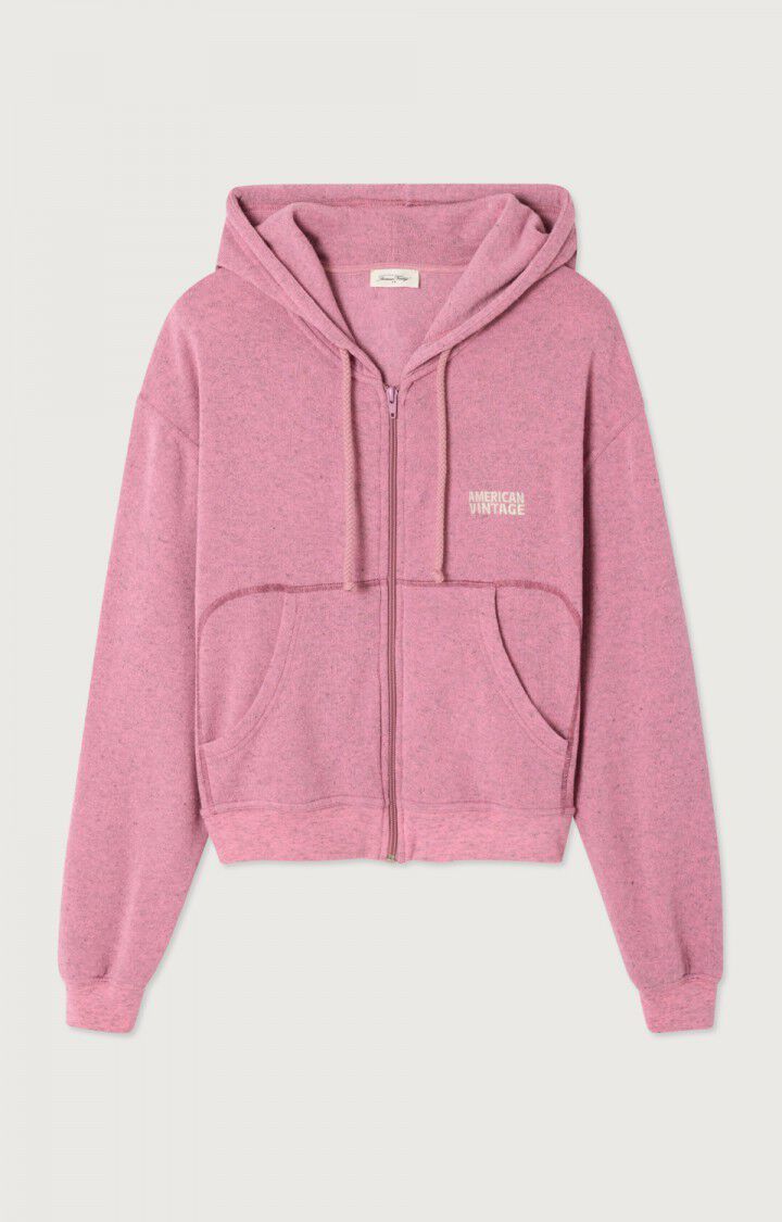 American Vintage Damensweatshirt Evona Melierte Süssigkeit EVO03BH25
