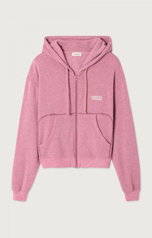 American Vintage Damensweatshirt Evona Melierte Süssigkeit EVO03BH25