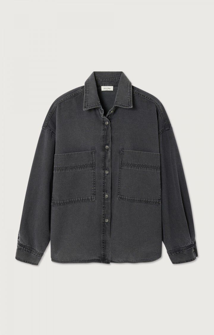 American Vintage Damenbluse Jazy  Black JAZ06CH25